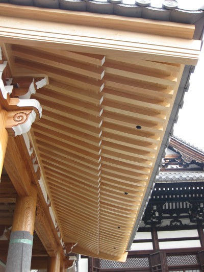 四天王寺,一心寺,地垂木
