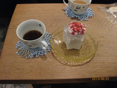 いちごのパフェ