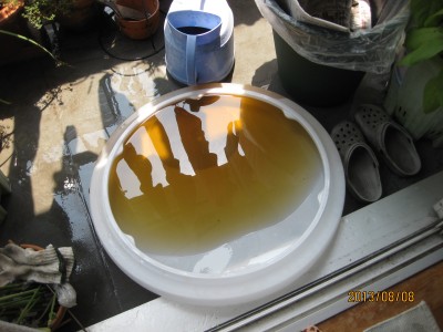 Ｍ邸階上漏水 