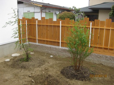 地植え,植栽