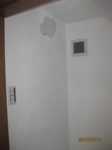 ハートの照明器具