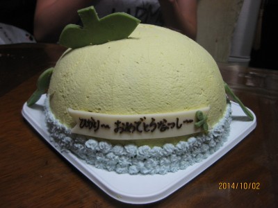 ふなっしーケーキ