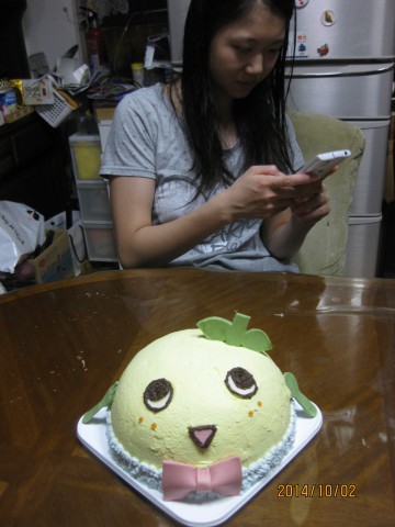 ふなっしーケーキ