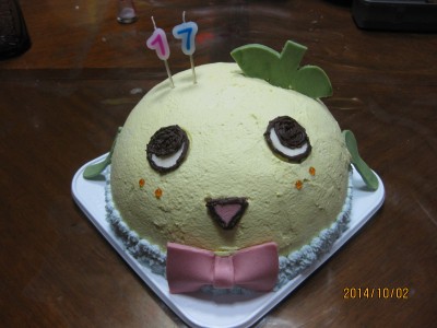 ふなっしーケーキ