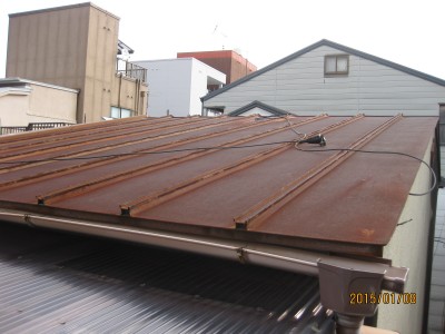 金属屋根のリフォーム