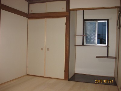 和室改修,木製建具工事