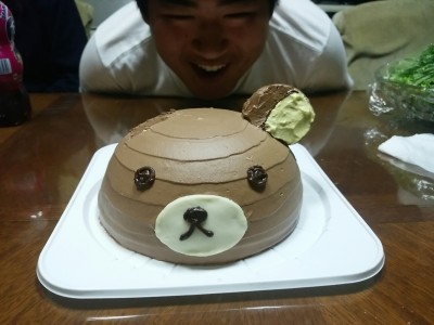 天使のたまご,バースデーケーキ,３Ｄケーキ,リラックマ