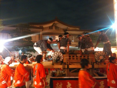 茨住吉神社,夏祭り,亀甲太鼓,夏の始まり