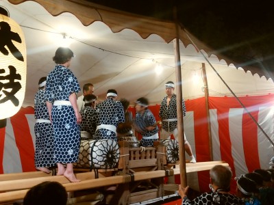 茨住吉神社,夏祭り,亀甲太鼓,夏の始まり