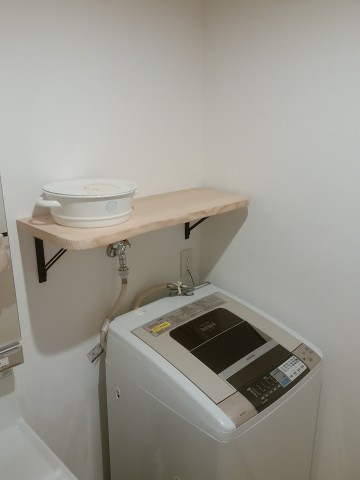無垢材，モミの板，無垢カウンター，無垢棚板